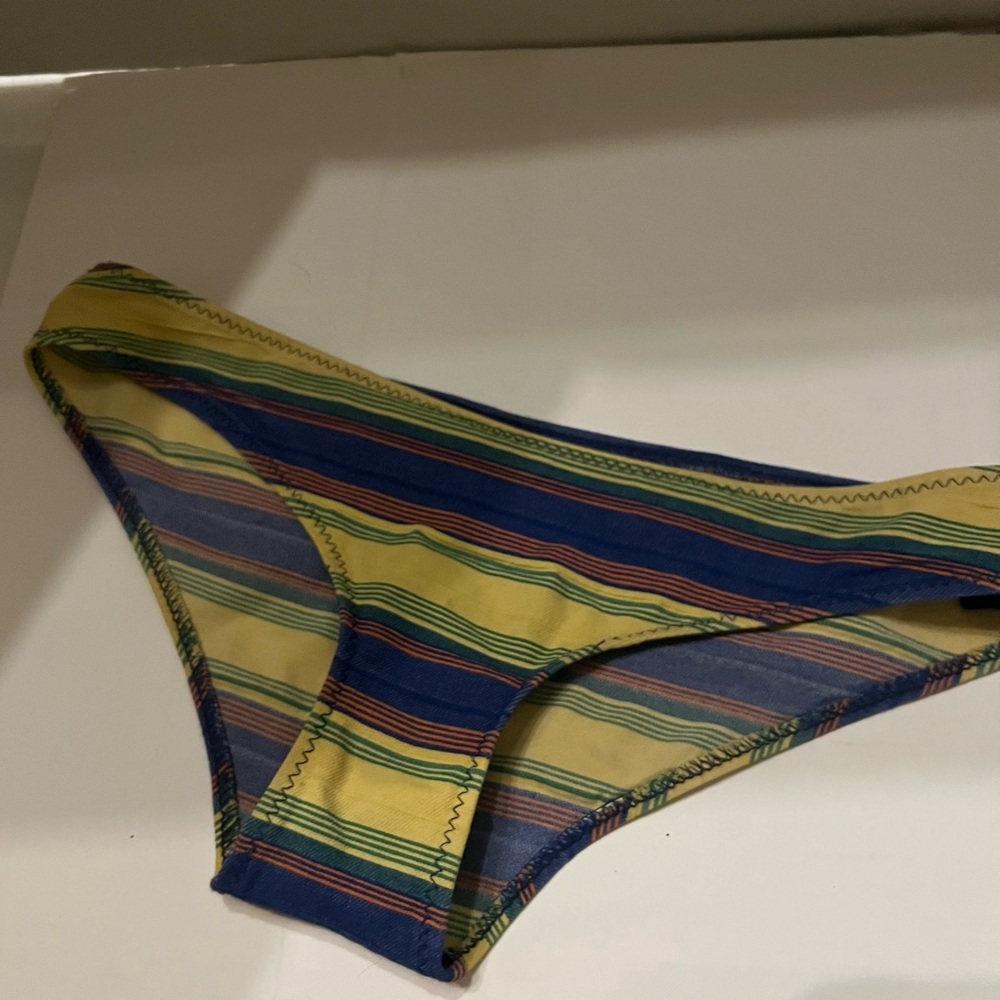 Lisa Marie Fernandez Striped Ruffle Bikini Set. - Picture 5 of 8